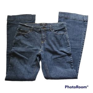 Daisy Fuentes Jeans Denim Navy Bootcut Size 6